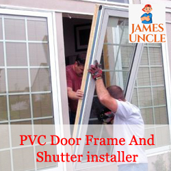 PVC Door Frame And Shutter installer Mr. Rintu Saha in Kalyani